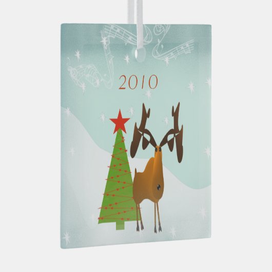 Elche Weihnachtsschmuck (Vorderseite Rechts)