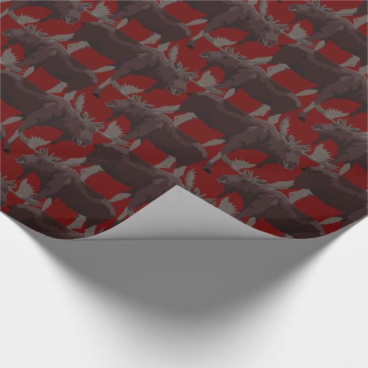 Elche Wrapping Papier Weihnachtsgeschenk Papier Geschenkpapier (Ecke)