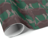 Elche Wrapping Papier Weihnachtsgeschenk Papier Geschenkpapier (Rolleneckpunkt)