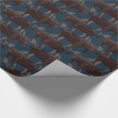 Elche Wrapping Papier Weihnachtsgeschenk Papier Geschenkpapier (Ecke)