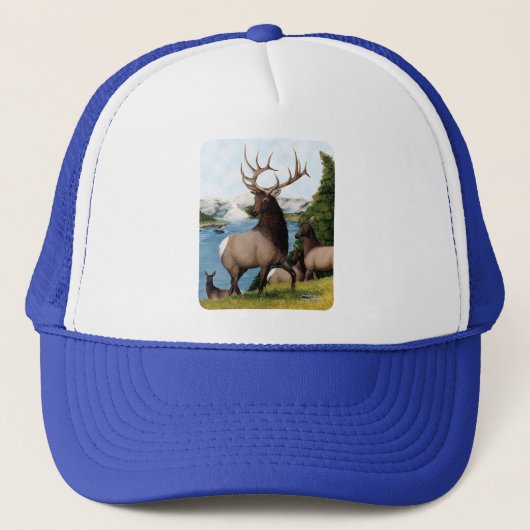 ElcheWapiti Truckerkappe (Vorderseite)