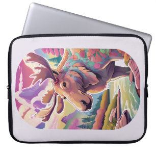 Elchfarben Laptopschutzhülle