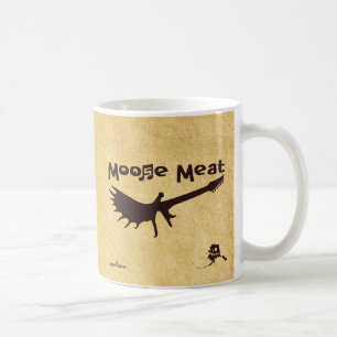 Elchfleisch Rockband Kaffeetasse