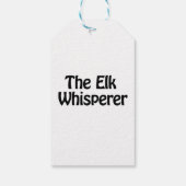 Elchflüsterer Geschenkanhänger (Rückseite)