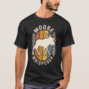 Elchflüsterer Vintage Klassiker Retro Tierliebe T-Shirt