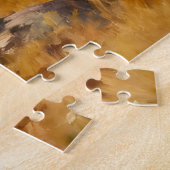 Elchherde im Herbst Puzzle (Seite)