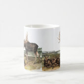 Elchhirsch (Servus alces) Illustration Kaffeetasse (Mittel)