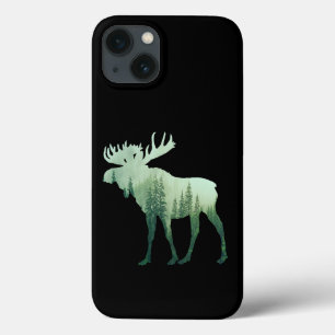 Elchhirsch und Waldnatur Case-Mate iPhone Hülle