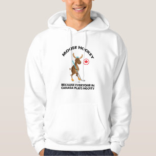 Elchhockey, Kanadier Liebe Hockey Hoodie