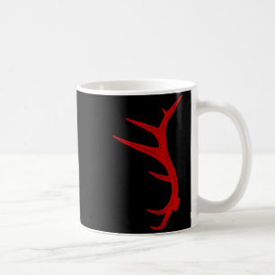Elchjagd Bullengeweih abgeworfen Kaffeetasse