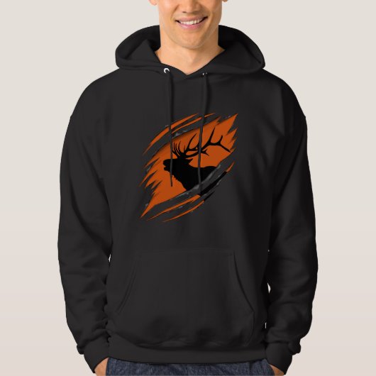 Elchjagd  hoodie (Vorderseite)