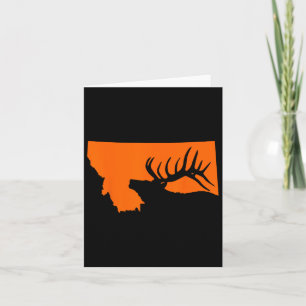 Elchjagd in Montana Karte