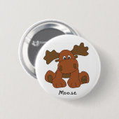Elchknopf Button (Vorne & Hinten)