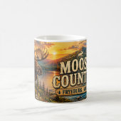 Elchland Fryeburg Maine Kaffeetasse (Mittel)