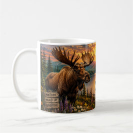 Elchland Fryeburg Maine Kaffeetasse