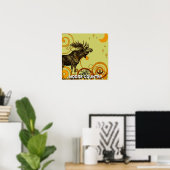 Elchland Poster (Heimbüro)