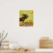 Elchland Poster (Küche)