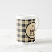 Elchliebhaber aus dem niedlichen Land Porzellantasse (Vorderseite Rechts)