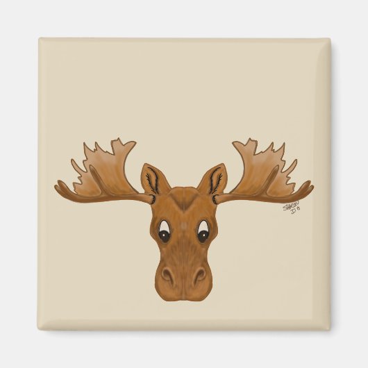 Elchmagnet, fügen Sie Ihr eigenes Sprichwort hinzu Magnet (Vorne)