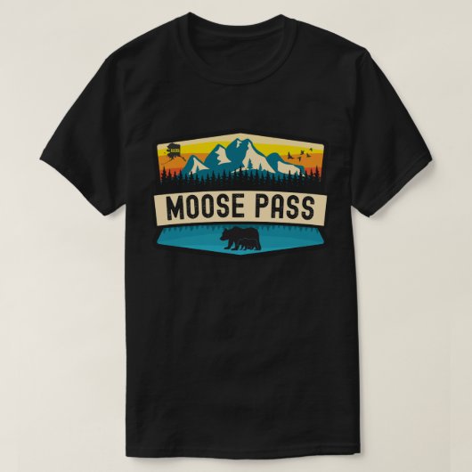 Elchpass, Alaska T-Shirt (Design vorne)