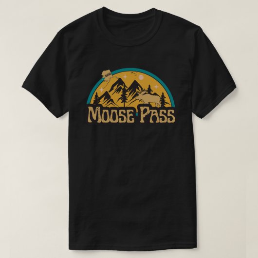 Elchpass, T - Shirt Alaska-Shirt (Design vorne)