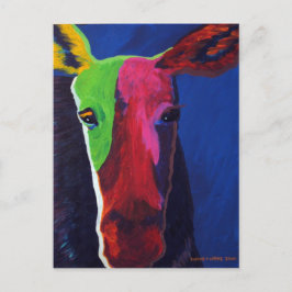 Elchpostkarte Postkarte