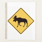 Elchquerungsschild Wildtiersicherheit Planer (Vorderseite)