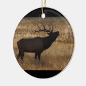 Elchsignalhorn und -dampf keramikornament (Links)