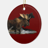 Elchspritzen Keramikornament (Links)
