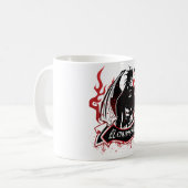 ELChupacabra - der Ziegen-Sauger Kaffeetasse (Vorderseite Links)