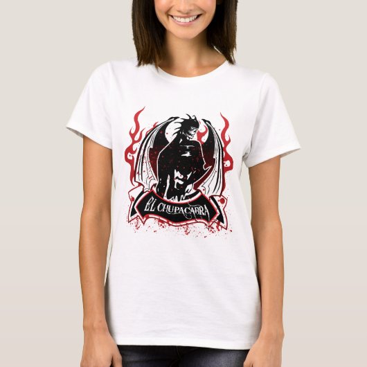 ELChupacabra - der Ziegen-Sauger T-Shirt (Vorderseite)