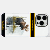 Elchwaden im friedlichen Nordsee Case-Mate iPhone Hülle (Rückseite (Horizontal))