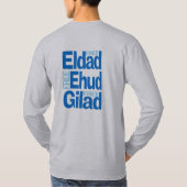 Eldad Ehud Gilad T-Shirt (Rückseite)