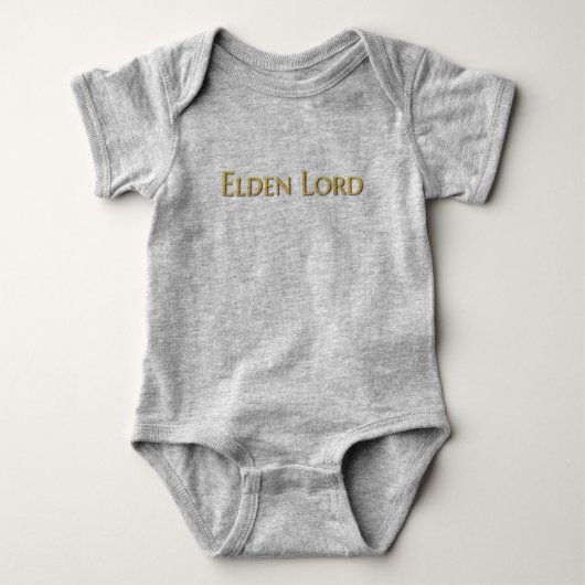 Elden Ring Babykarodysuit, Elden Lord Baby Bekleid Baby Strampler (Vorderseite)