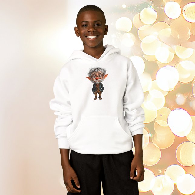 Elder Christmas Elf Boy's Hoodie (Von Creator hochgeladen)