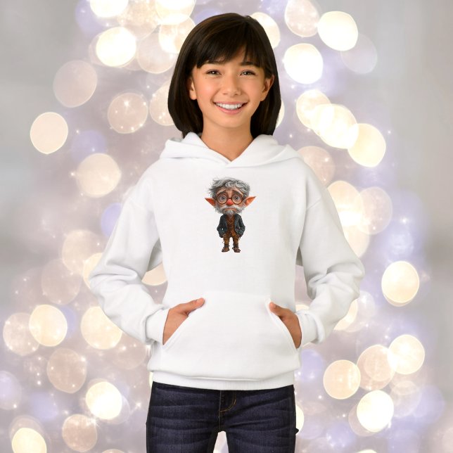 Elder Christmas Elf Girl's Hoodie (Von Creator hochgeladen)
