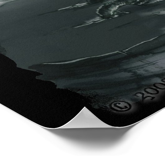 Elder Dragon Rising Poster (Ecke)