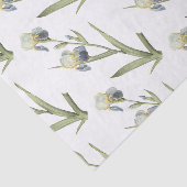 Elder-Duft Iris-Blume-Muster Seidenpapier (Ausschnitt)