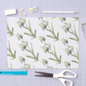 Elder-Duft Iris-Blume-Muster Seidenpapier (Handwerk)
