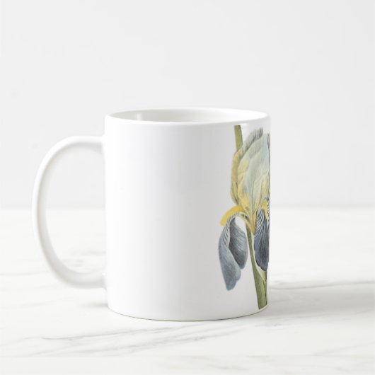 Elder-duftende Iris (Iris sambucina) von Redouté Kaffeetasse (Links)