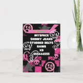 Elder Emo Birthday Karte (Vorderseite)