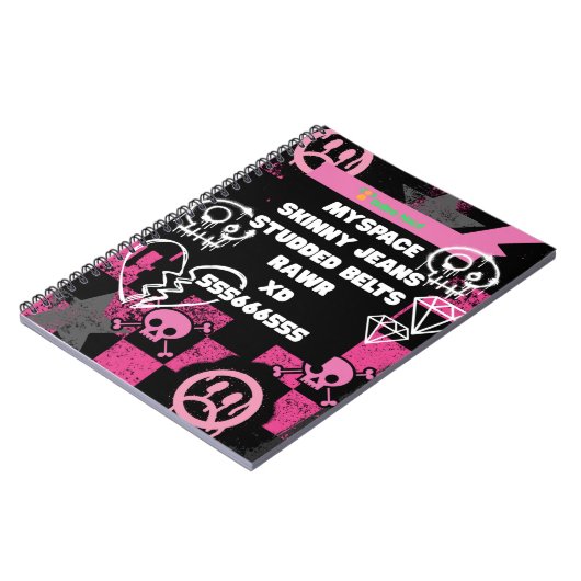 Elder Emo Notebook Notizblock (Linke Seite)