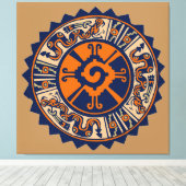 Elder Futhark Runes Leinwanddruck (Insitu (Holzboden))