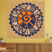 Elder Futhark Runes Leinwanddruck (Insitu (Wohnzimmer))