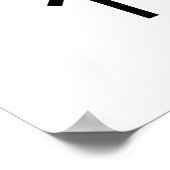 Elder futhark runes poster (Ecke)