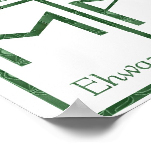 Elder Futhark Runes Poster (Ecke)