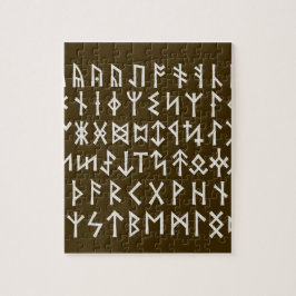 Elder Futhark Runes Puzzle