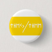 Elder Futhark Sie/sie Pronouns Button (Vorderseite)