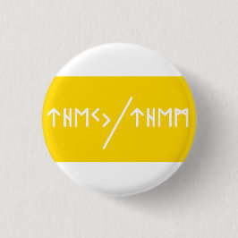 Elder Futhark Sie/sie Pronouns Button