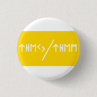 Elder Futhark Sie/sie Pronouns Button